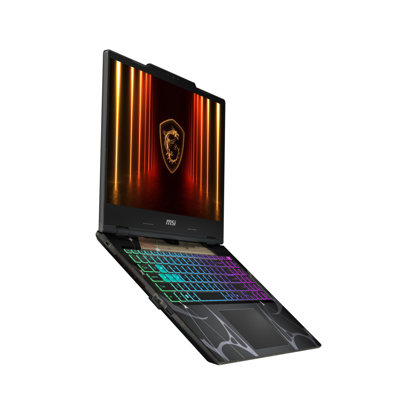 MSI CYBORG 15 GAMING AMD Ryzen™ 7 260 512GB SSD 16GB 15.6" (1920x1080) 144Hz WIN11 NVIDIA® RTX 5050 8192MB BLACK Backlit Keyboard – תמונה 5
