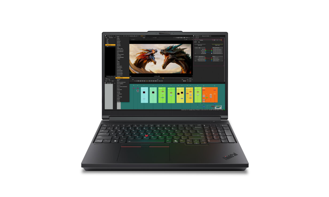 Lenovo ThinkPad P16 Gen 3 MOBILE WORKSTATION Core™ Ultra 7 255HX 1TB SSD 32GB 16" (3840x2400) WIN11 Pro NVIDIA® RTX PRO™ 1000 Blackwell 8192MB BLACK Backlit Keyboard FP Reader