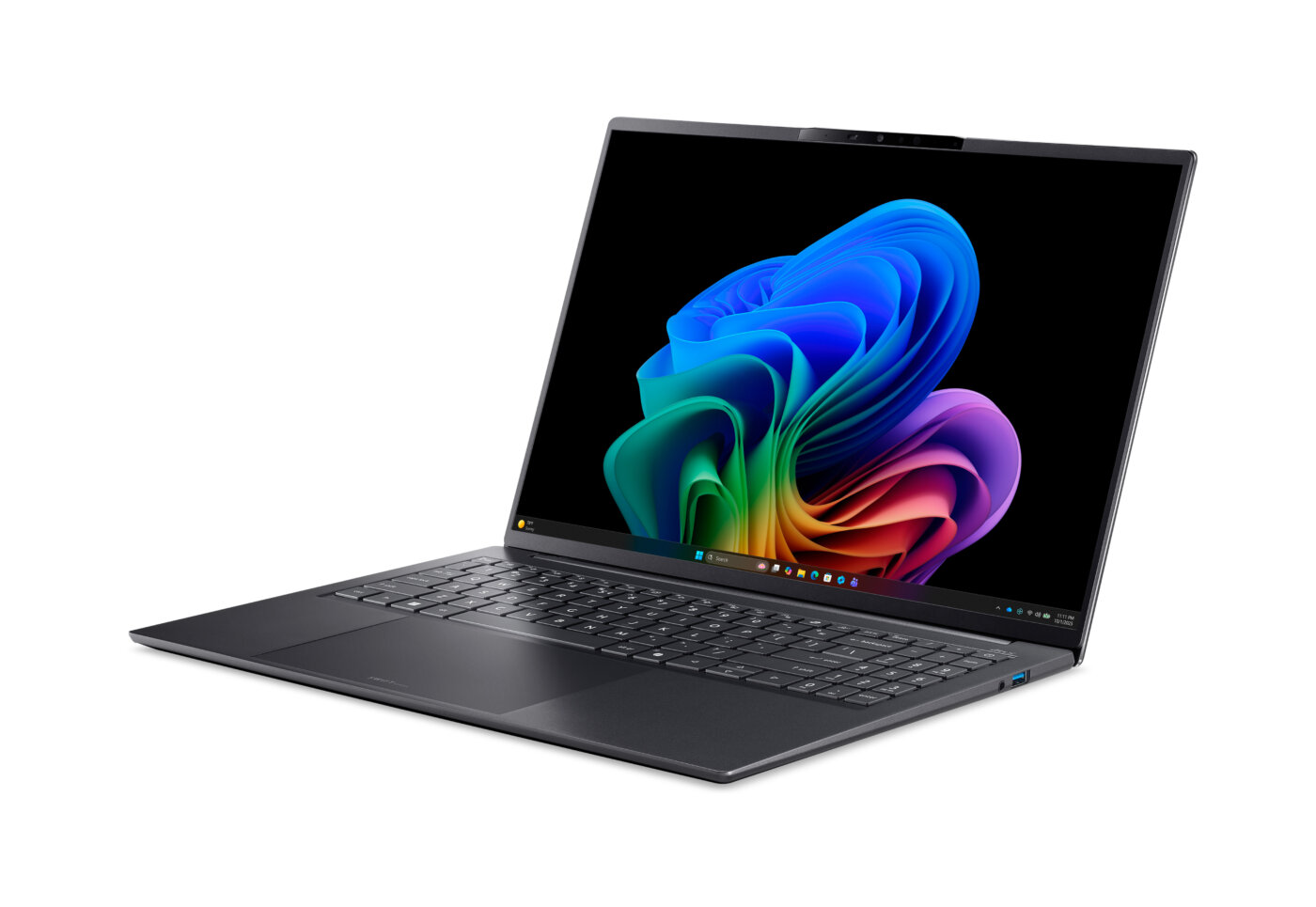 Acer SWIFT GO 16 SFG16-I71T-79Q6 Core™ Ultra 7 355 1TB SSD 32GB 16" (1920x1200) OLED TOUCHSCREEN WIN11 VAPOR SILVER Backlit Keyboard – תמונה 3