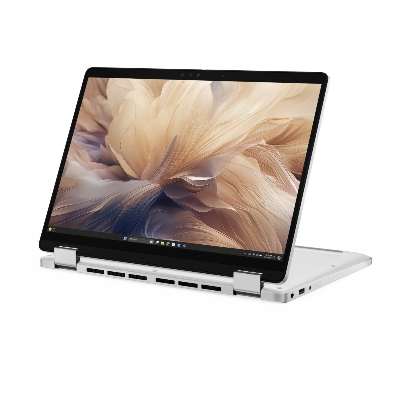 Dell Pro 13 Plus 2-IN-1 Core™ Ultra 5 235U 256GB SSD 16GB 13.3" (1920x1200) TOUCHSCREEN WIN11 Pro PLATINUM SILVER Backlit Keyboard 3-year On-Site Warranty – תמונה 6