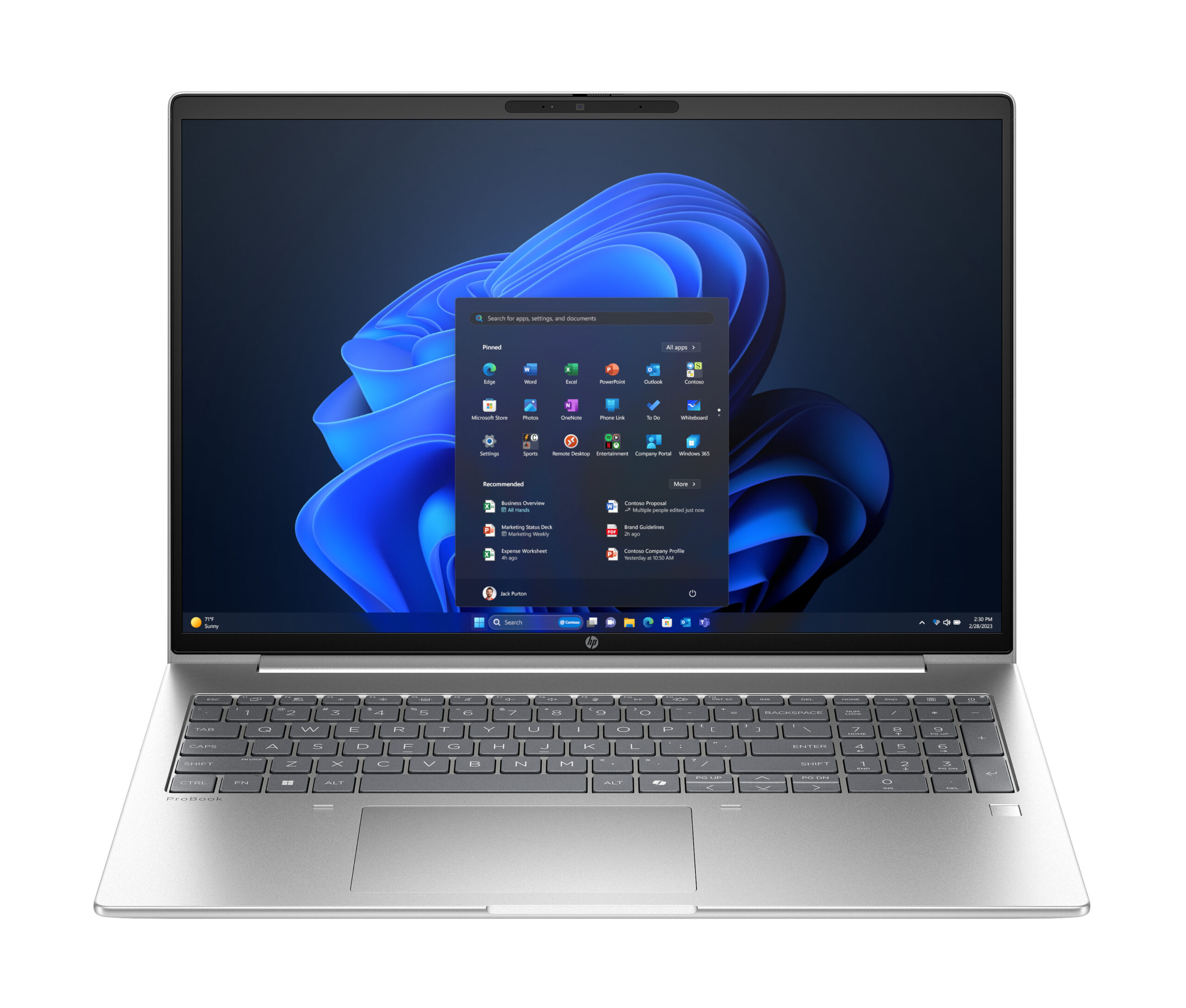 HP ProBook 4 G1ah AI Ryzen™ 5 220 AI 512GB SSD 16GB 14" (1920x1200) WIN11 Pro PIKE SILVER ENGLISH/FRENCH US Sales Only