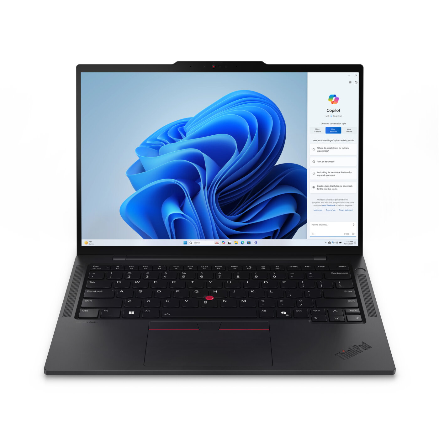 Lenovo ThinkPad T14s Gen 5 Core™ Ultra 7 165U 1TB SSD 32GB 14" (1920x1200) WIN11 Pro BLACK Backlit Keyboard FP Reader
