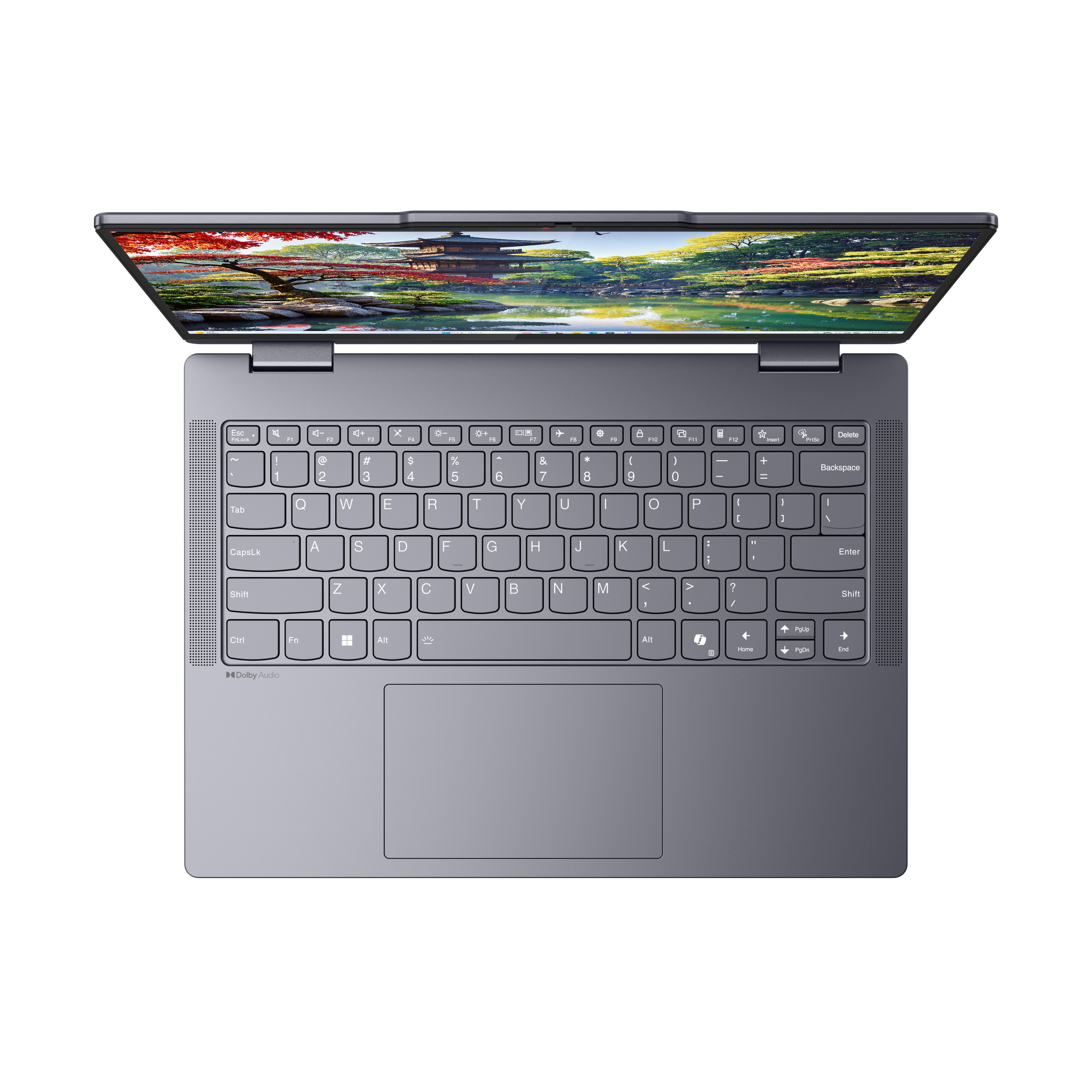 Lenovo 5 2-IN-1 14IAL10 Core™ Ultra 5 225U 512GB SSD 8GB 14" (1920x1200) TOUCHSCREEN WIN11 LUNA GRAY Backlit Keyboard – תמונה 3
