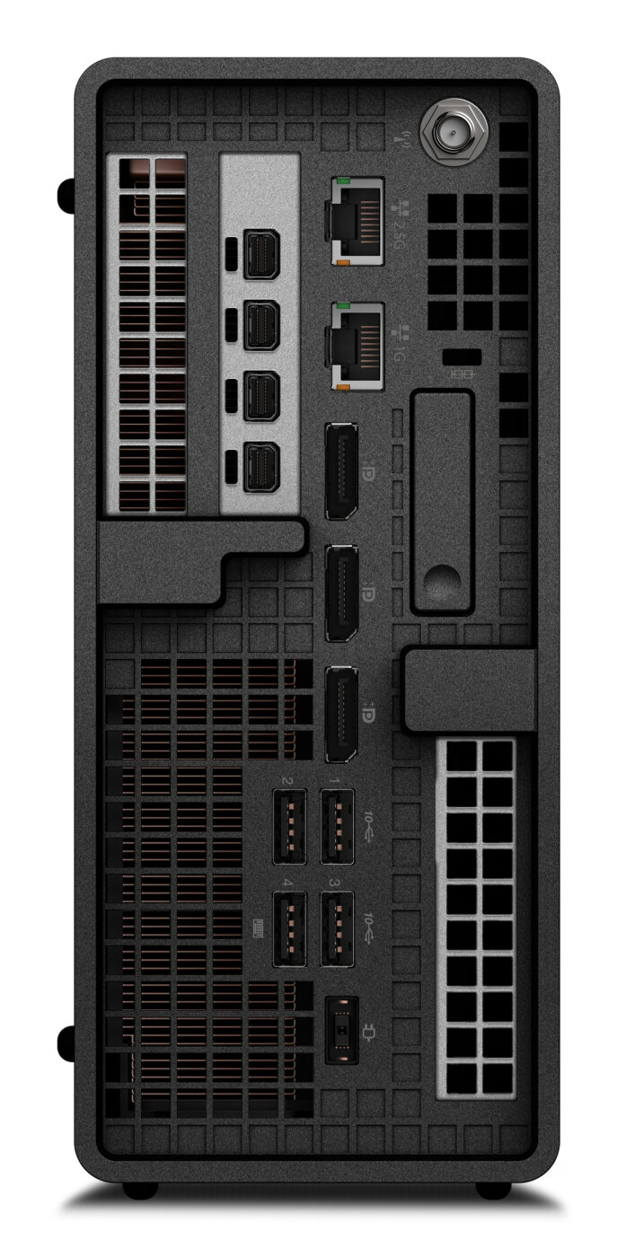 Lenovo ThinkStation P3 USFF TOWER WORKSTATION Core™ i7-14700 512GB SSD 16GB WIN11 Pro NVIDIA® T400 4096MB BLACK Keyboard Mouse 3-year on-site warranty DAMAGED BOX – תמונה 7