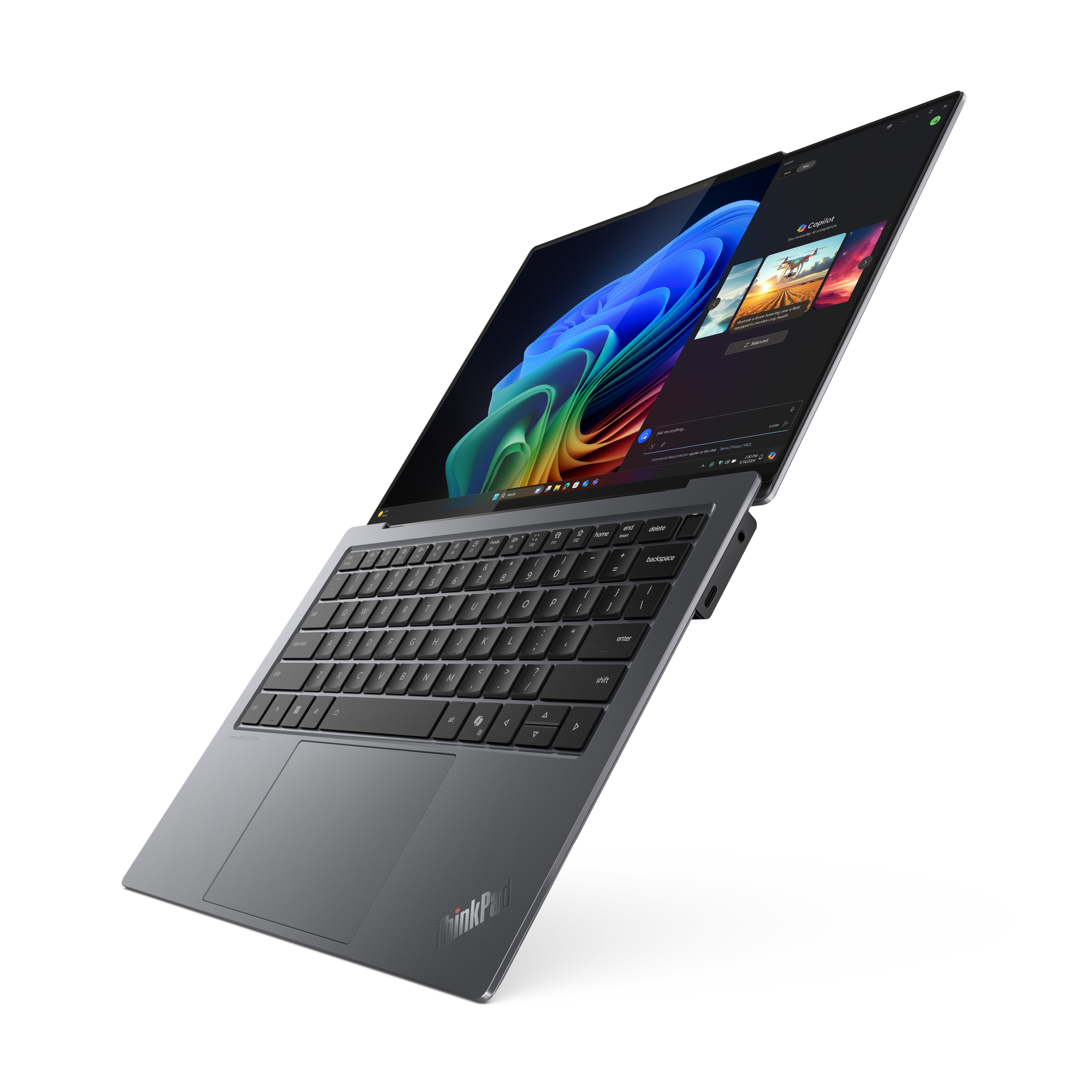 Lenovo ThinkPad X9 14 Gen 1 Core™ Ultra 7 258V 1TB SSD 32GB 14" (2880x1800) OLED TOUCHSCREEN 120Hz WIN11 Pro THUNDER GRAY Backlit Keyboard FP Reader – תמונה 2