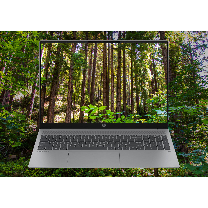 HP OmniBook 5 16-CD0079 Core™ Ultra 7 355 512GB SSD 16GB 16" (1920x1200) TOUCHSCREEN WIN11 METEOR SILVER Backlit Keyboard – תמונה 7