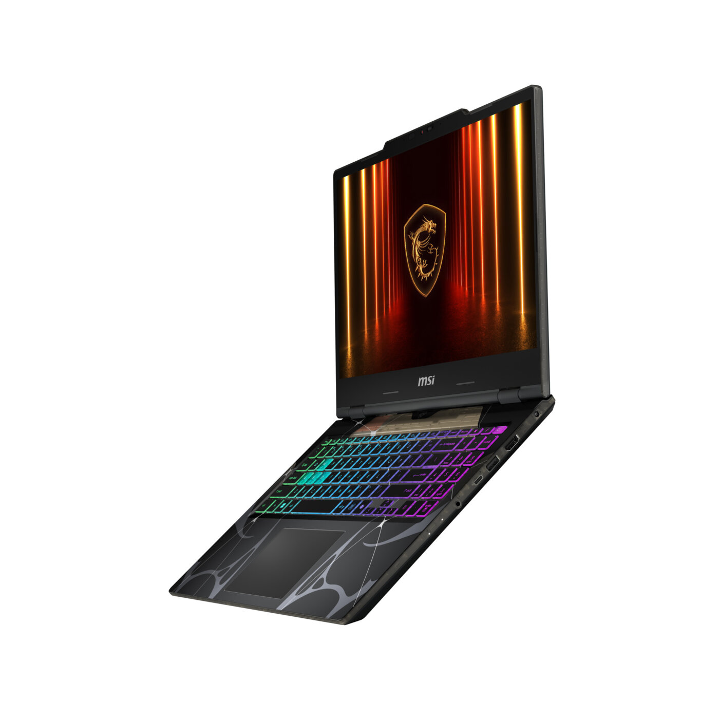 MSI CYBORG 15 GAMING AMD Ryzen™ 7 260 512GB SSD 16GB 15.6" (1920x1080) 144Hz WIN11 NVIDIA® RTX 5050 8192MB BLACK Backlit Keyboard – תמונה 4
