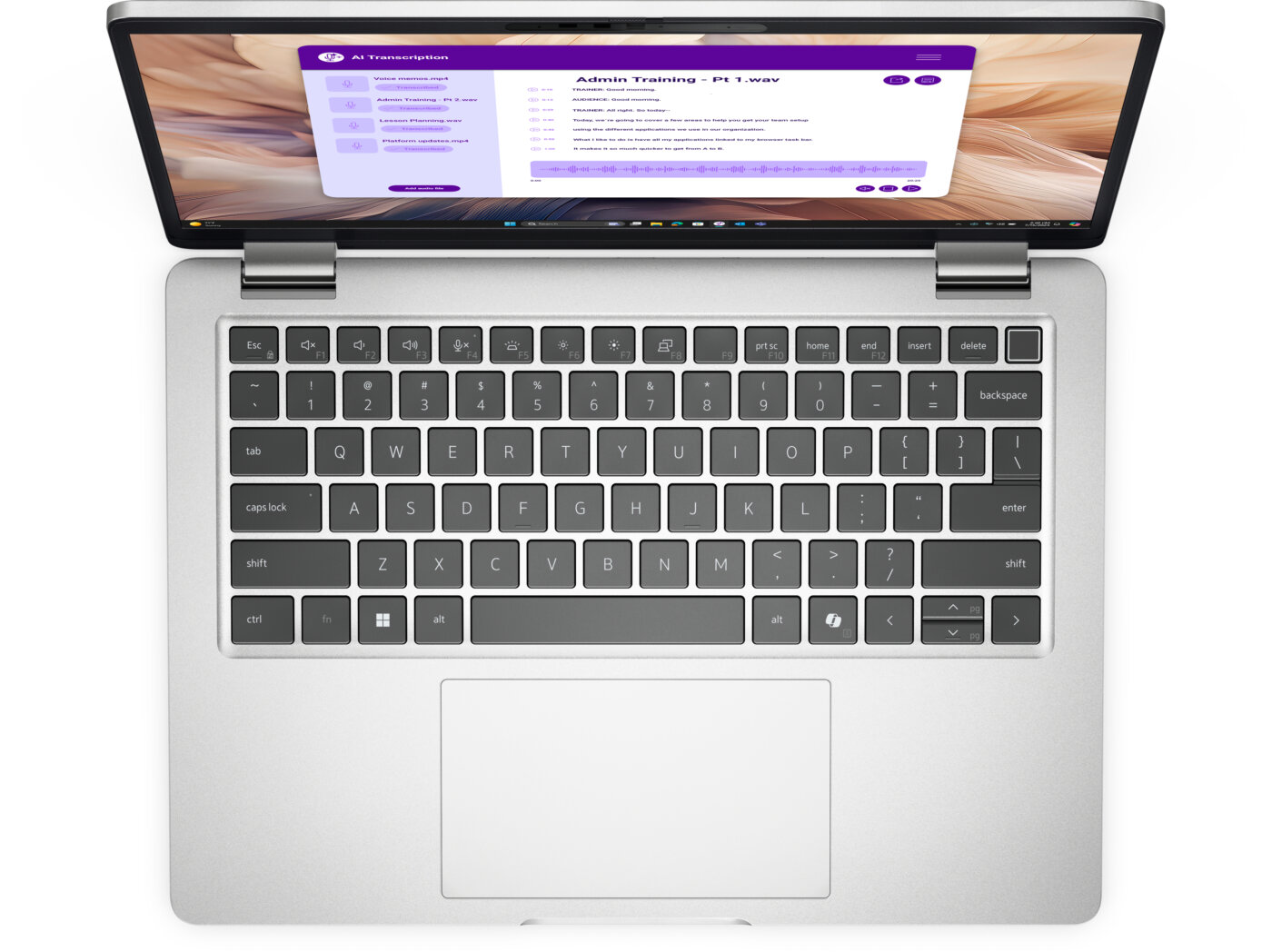 Dell Pro 13 Plus 2-IN-1 Core™ Ultra 5 235U 256GB SSD 16GB 13.3" (1920x1200) TOUCHSCREEN WIN11 Pro PLATINUM SILVER Backlit Keyboard 3-year On-Site Warranty – תמונה 3