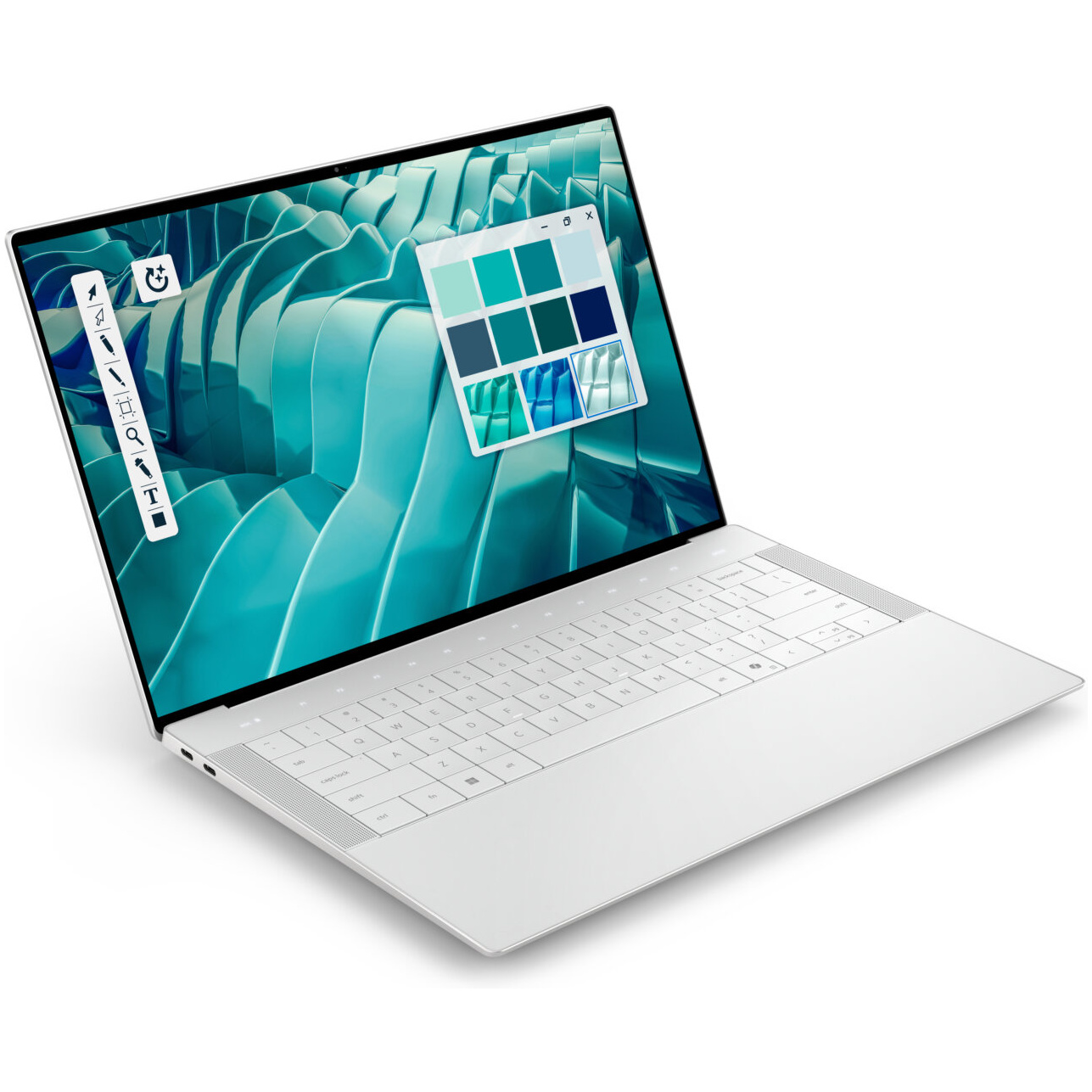 Dell 14 Premium Core™ Ultra 7 255H 2TB 32GB 14.5" (3200x2000) OLED TOUCHSCREEN 120Hz WIN11 NVIDIA® RTX 4050 6144MB GRAPHITE Backlit Keyboard FP Reader 1 year on-site warranty – תמונה 2