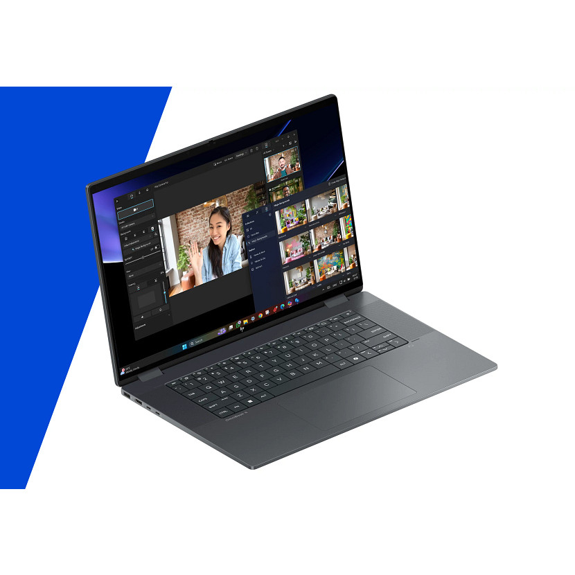 HP OmniBook X Flip 16-AS0053 2-IN 1 Core™ Ultra 9 288V 1TB SSD 32GB 16" (1920x1200) TOUCHSCREEN WIN11 ECLIPSE GRAY Backlit Keyboard – תמונה 7