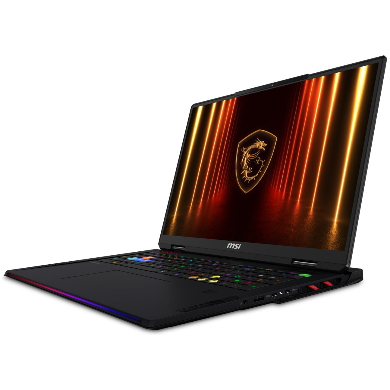 MSI RAIDER 18 HX AI A2XWIG-420 GAMING Core™ Ultra 9 285HX 1TB SSD 32GB 18" (2560x1600) 240Hz WIN11 NVIDIA® RTX 5080 16384MB CORE BLACK RGB Backlit Keyboard – תמונה 2