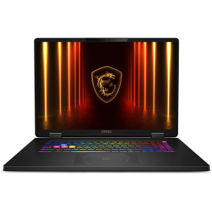 MSI CROSSHAIR 18 HX AI A2XWGKG GAMING Core™ Ultra 9 275HX 1TB SSD 32GB 18" (2560x1600) 240Hz WIN11 NVIDIA® RTX 5070 8192MB COSMO GRAY SteelSeries RGB Backlit Keyboard