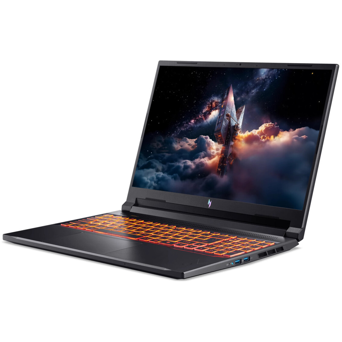 Acer Nitro V ANV16-72-789X GAMING Core™ 7 240H 512GB SSD 16GB 16" (1920x1200) WIN11 NVIDIA® RTX 5050 8192MB OBSIDIAN BLACK Backlit Keyboard – תמונה 3
