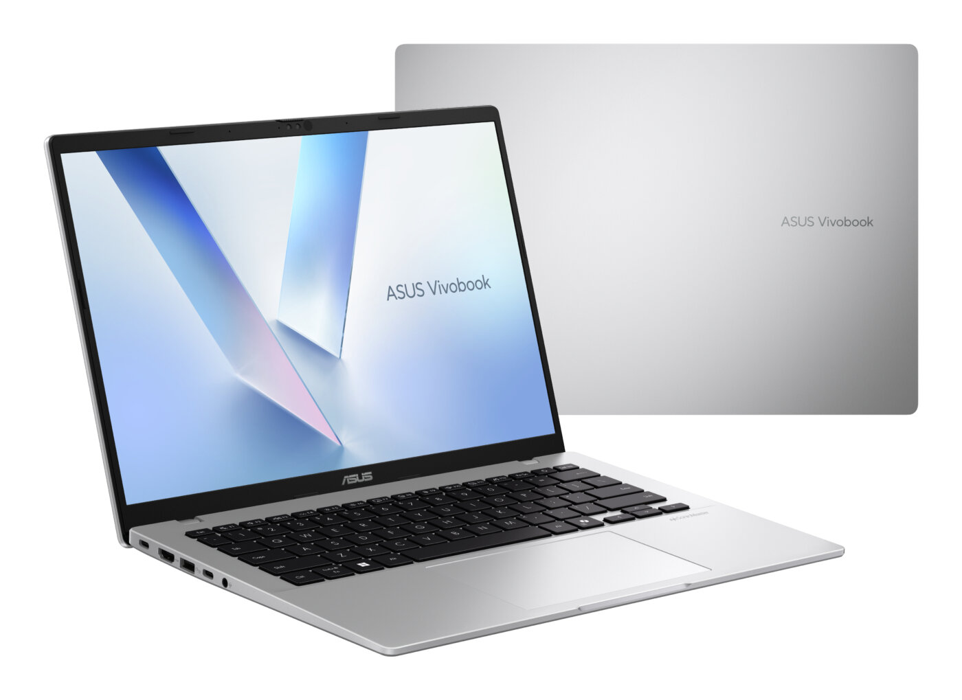 Asus VivoBook X1407QA-BS56 Snapdragon® X X1-26-100 512GB SSD 16GB 14" (1920x1200) WIN11 COOL SILVER Backlit Keyboard – תמונה 6