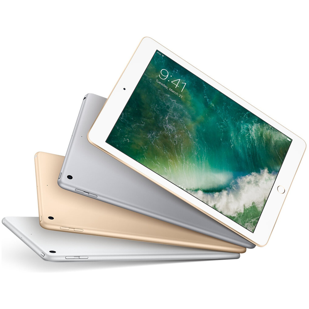 Apple iPad 5th Generation 32GB 9.7" (2048x1536) BT iOS 12 2 Webcams WiFi Only SPACE GRAY – תמונה 4