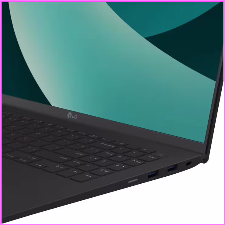 LG GRAM Core™ Ultra 258V 1TB SSD 32GB 17" (2560x1600) TOUCHSCREEN WIN11 BLACK Backlit Keyboard 1.46 kg – תמונה 4