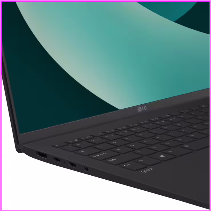 LG GRAM Core™ Ultra 258V 1TB SSD 32GB 17" (2560x1600) TOUCHSCREEN WIN11 BLACK Backlit Keyboard 1.46 kg – תמונה 5