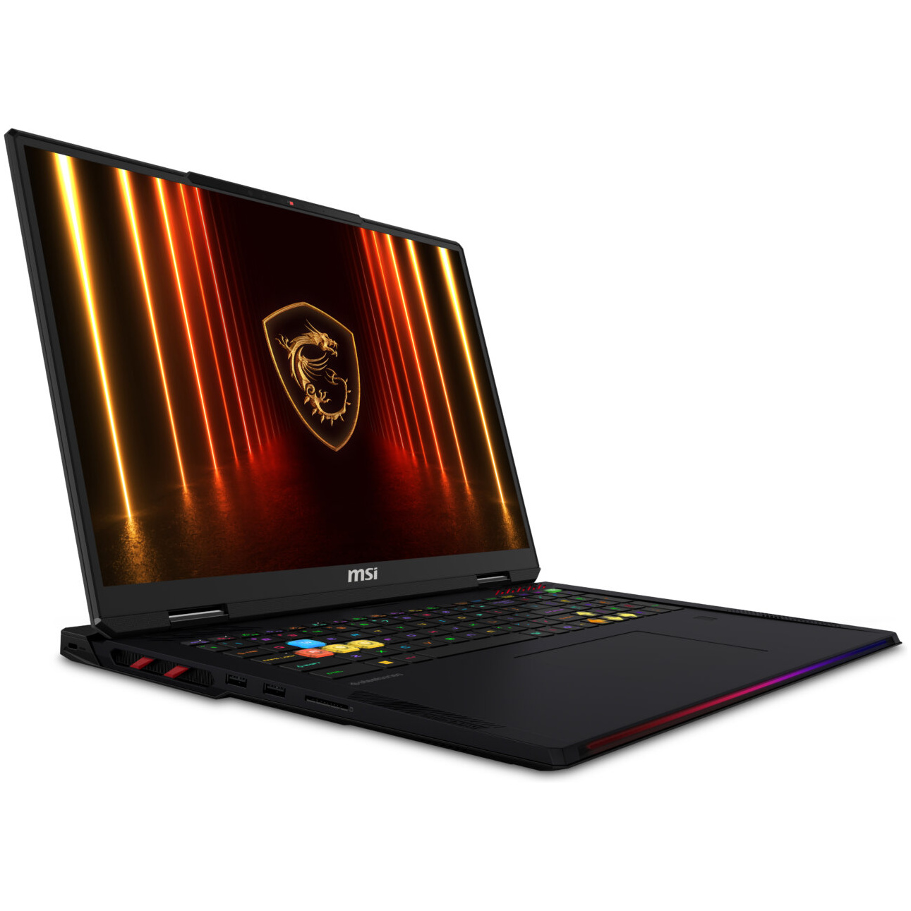 MSI RAIDER 18 HX AI A2XWIG-420 GAMING Core™ Ultra 9 285HX 1TB SSD 32GB 18" (2560x1600) 240Hz WIN11 NVIDIA® RTX 5080 16384MB CORE BLACK RGB Backlit Keyboard – תמונה 3