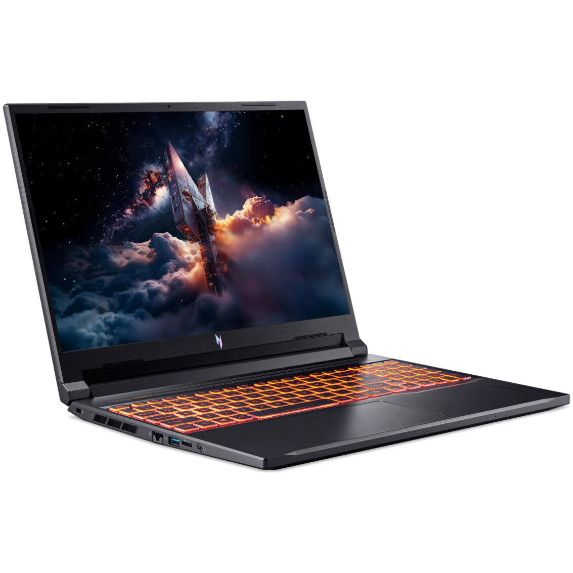 Acer Nitro V ANV16-72-789X GAMING Core™ 7 240H 512GB SSD 16GB 16" (1920x1200) WIN11 NVIDIA® RTX 5050 8192MB OBSIDIAN BLACK Backlit Keyboard – תמונה 2