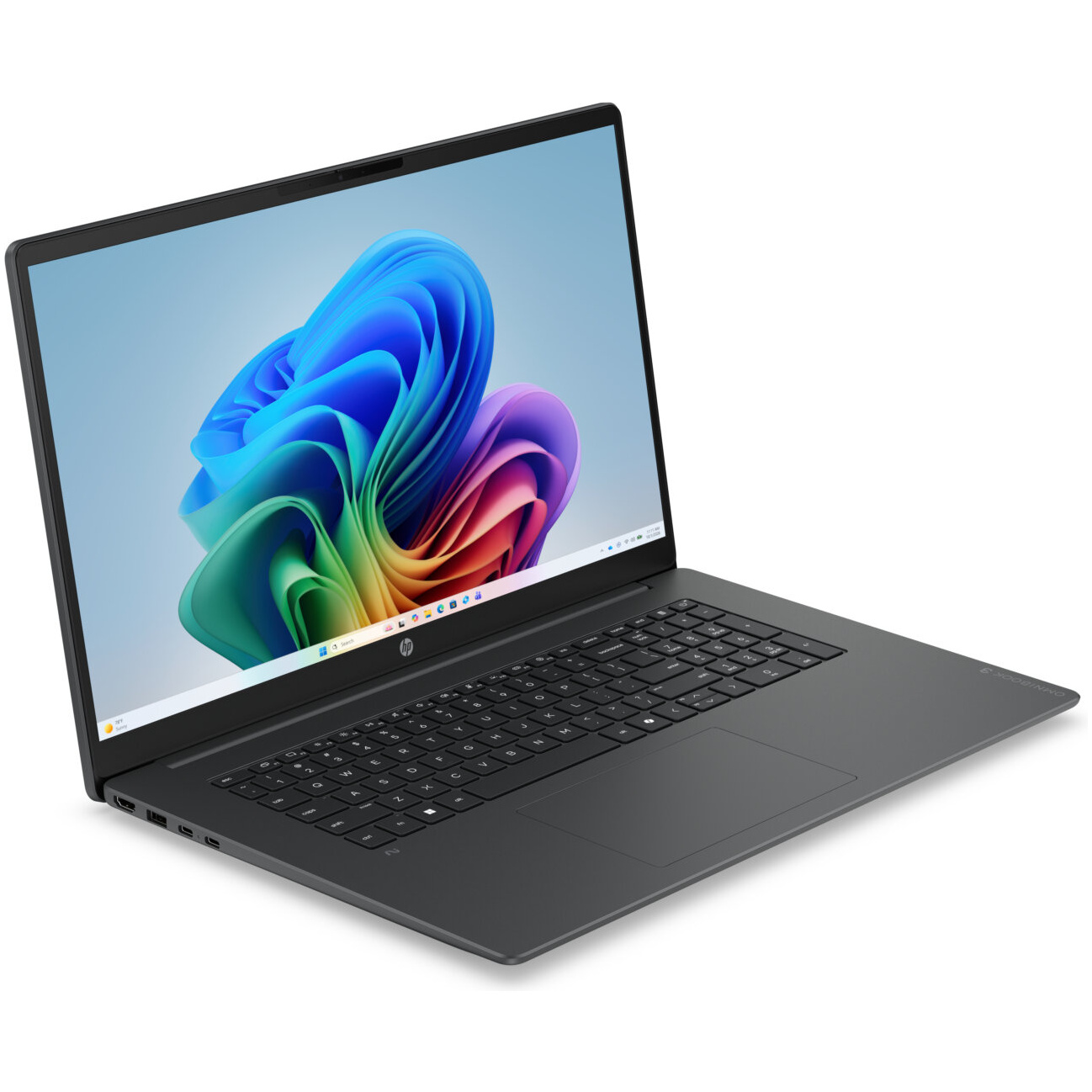 HP OmniBook 3 17-DG0107 Core™ Ultra 7 255U 512GB SSD 16GB 17.3" (1920x1080) WIN11 MICA SILVER Backlit Keyboard – תמונה 2