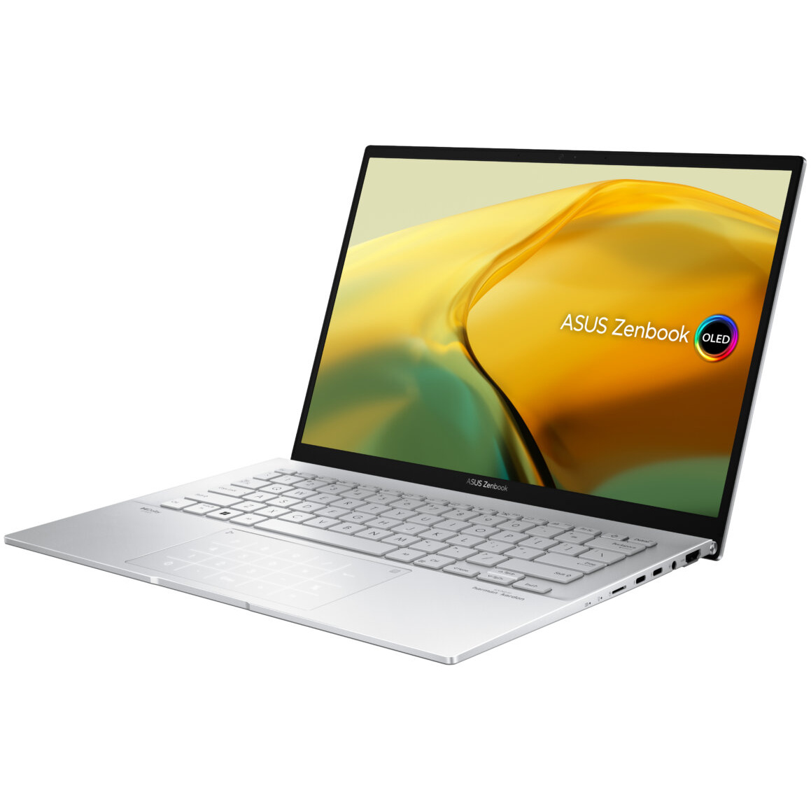 Asus ZenBook UX3402VA Core™ i9-13900H 1TB SSD 16GB 14" (2880x1800) OLED WIN11 FOGGY SILVER Backlit Keyboard – תמונה 3