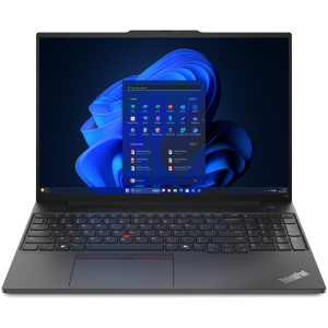 Lenovo ThinkPad E16 Gen 2 Ryzen™ 5 7535U 256GB SSD 16GB 16" WUXGA (1920x1200) IPS WIN11 Pro BLACK Backlit Keyboard FP Reader