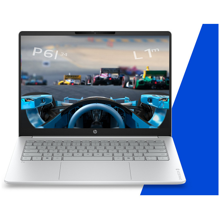 HP OmniBook 3 14-HZ0005 Snapdragon® X X1-26-100 512GB SSD 16GB 14" (1920x1200) TOUCHSCREEN WIN11 GLACIER SILVER – תמונה 5