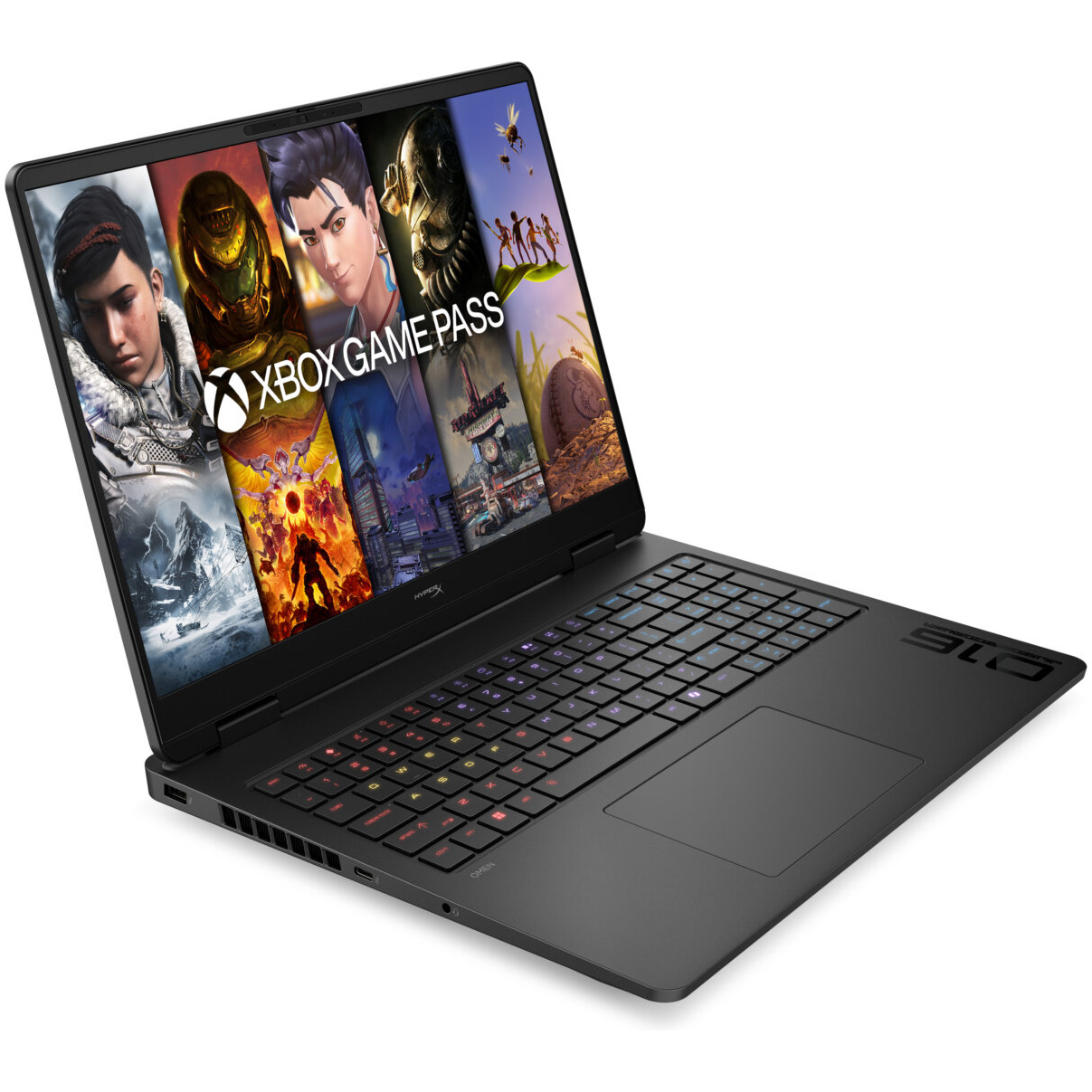 HP OMEN HyperX 16-AM2013 GAMING Core™ Ultra 7 356H 512GB SSD 16GB 16" (1920x1200) 165Hz WIN11 NVIDIA® RTX 5060 8192MB SHADOW BLACK Backlit Keyboard – תמונה 2