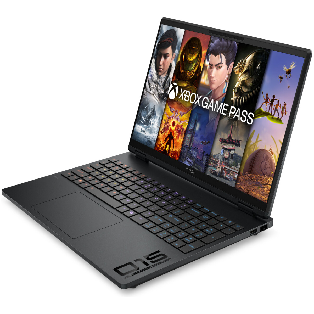 HP OMEN HyperX 15-GA0711 GAMING Core™ Ultra 7 356H 1TB SSD 16GB 15.3" (2560x1600) 180Hz WIN11 NVIDIA® RTX 5070 8192MB IRIDESCENT BLACK Backlit Keyboard – תמונה 7