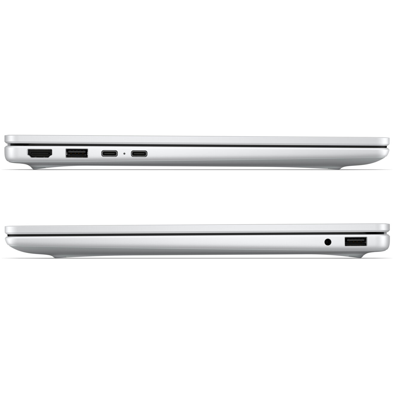 HP OmniBook 3 14-HZ0005 Snapdragon® X X1-26-100 512GB SSD 16GB 14" (1920x1200) TOUCHSCREEN WIN11 GLACIER SILVER – תמונה 7