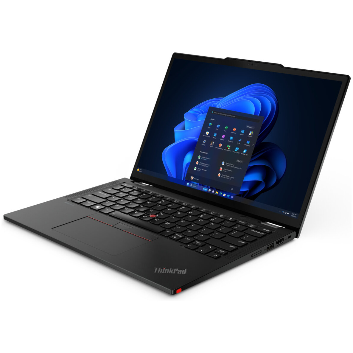 Lenovo ThinkPad X13 2-IN-1 Gen 5 Core™ Ultra 5 135U 256GB SSD 16GB 13.3" (1920x1200) TOUCHSCREEN WIN11 Pro BLACK Backlit Keyboard FP Reader – תמונה 7