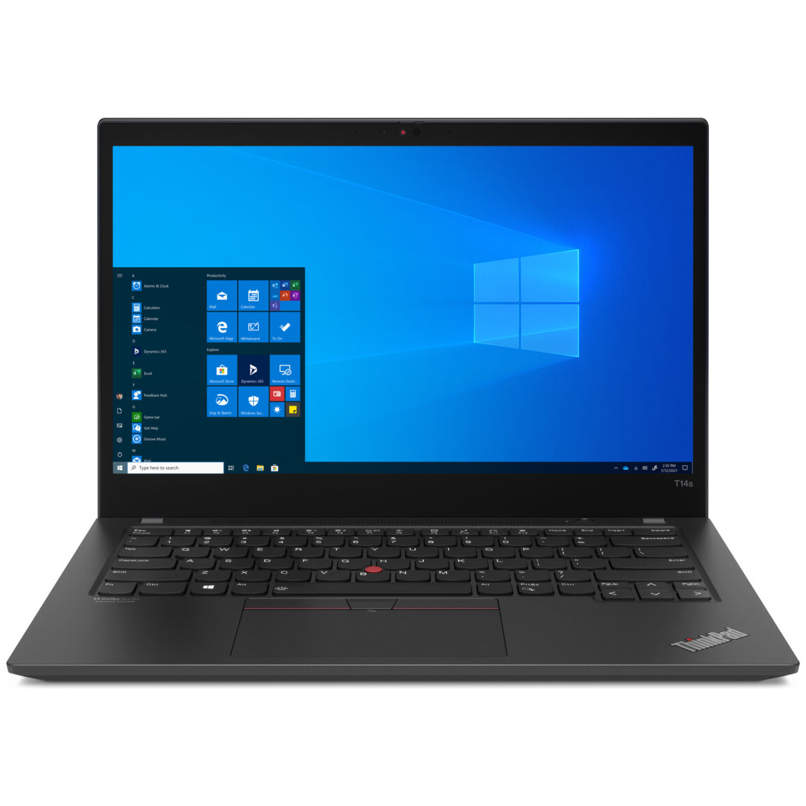 Lenovo ThinkPad T14S G2 Core™ i7-1185G7 16GB 512GB SSD 14″ FHD Win 11Pro Black – תיק מתנה-מוחדש- שנה אחריות