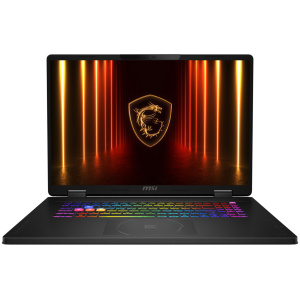 MSI CROSSHAIR A18 HX A8WGKG GAMING AMD Ryzen™ 9 8940HX 1TB SSD 32GB 18" (2560x1600) 240Hz WIN11 NVIDIA® RTX 5070 8192MB BLACK RGB Backlit Keyboard