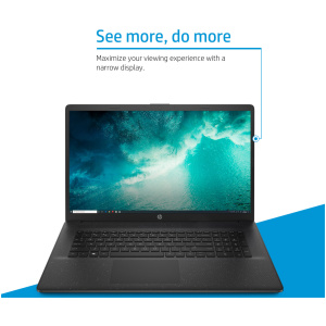 HP 17-CN3255 Intel N200 128GB SSD 4GB 17.3" (1600x900) TOUCHSCREEN WIN11 SPRING IRIDESCENCE Backlit Keyboard 4.5 lbs. DAMAGED BOX