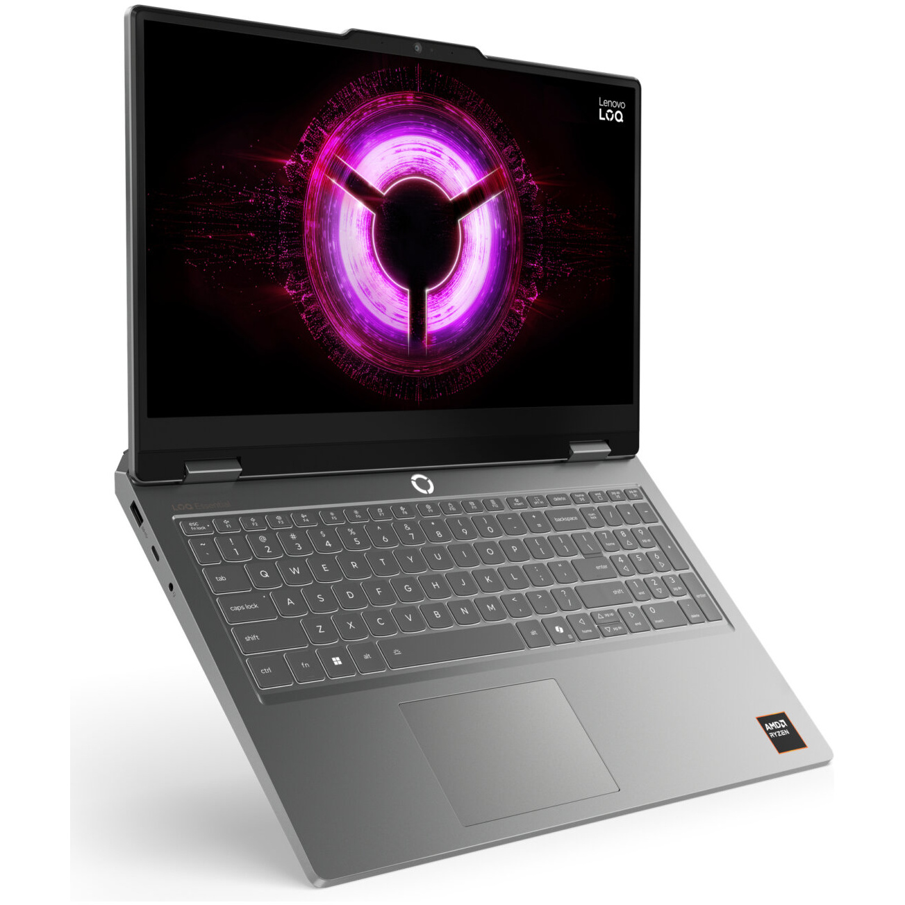 Lenovo LOQ 15ARP11 GAMING AMD Ryzen™ 7 170 512GB SSD 16GB 15.6" (1920x1080) 144Hz WIN11 NVIDIA® RTX 5050 8192MB ECLIPSE BLACK Backlit Keyboard – תמונה 5