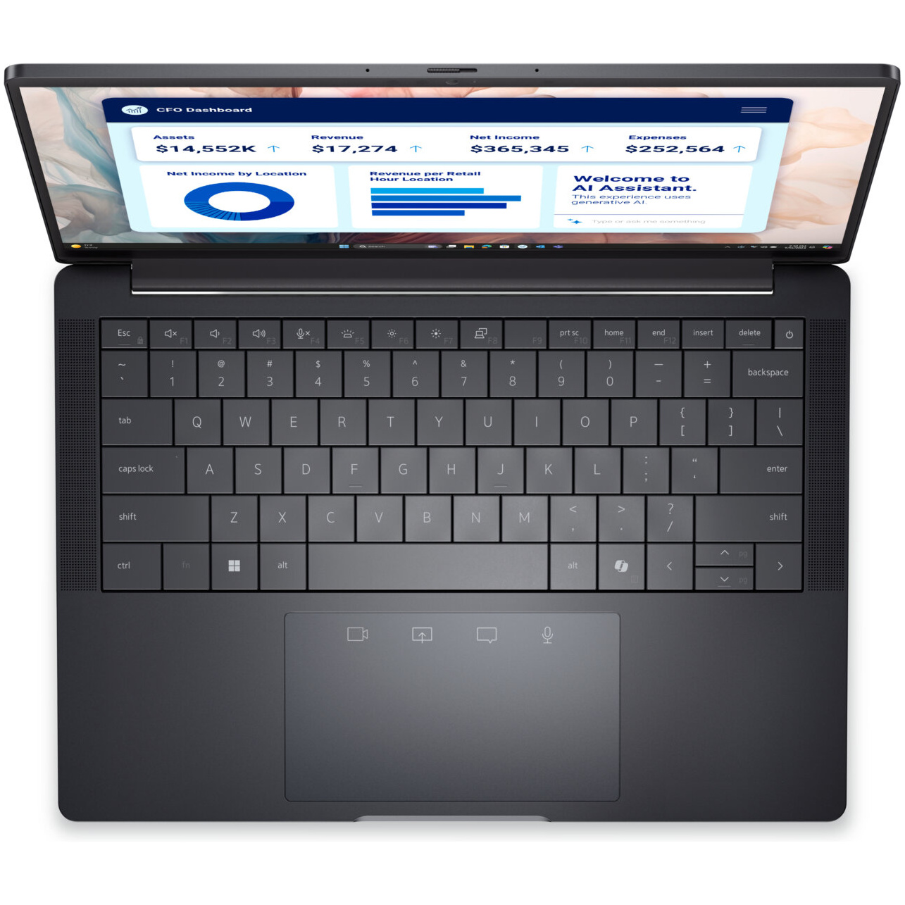 Dell Pro 13 Premium Core™ Ultra 5 238V 1TB 32GB 13.3" (1920x1200) WIN11 Pro MAGNETITE Backlit Keyboard FP Reader 3-year onsite warranty – תמונה 4