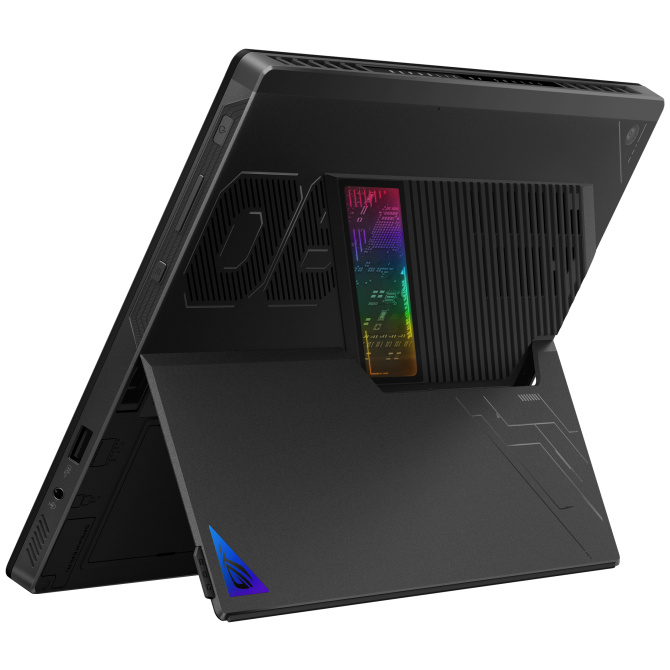 Asus ROG FLOW Z13 2-IN-1 GAMING AMD Ryzen™ AI Max+395 1TB SSD 64GB 13.4" (2560x1600) TOUCHSCREEN 180Hz WIN11 Pro AMD Radeon 8060S BLACK Detachable RGB Keyboard – תמונה 6