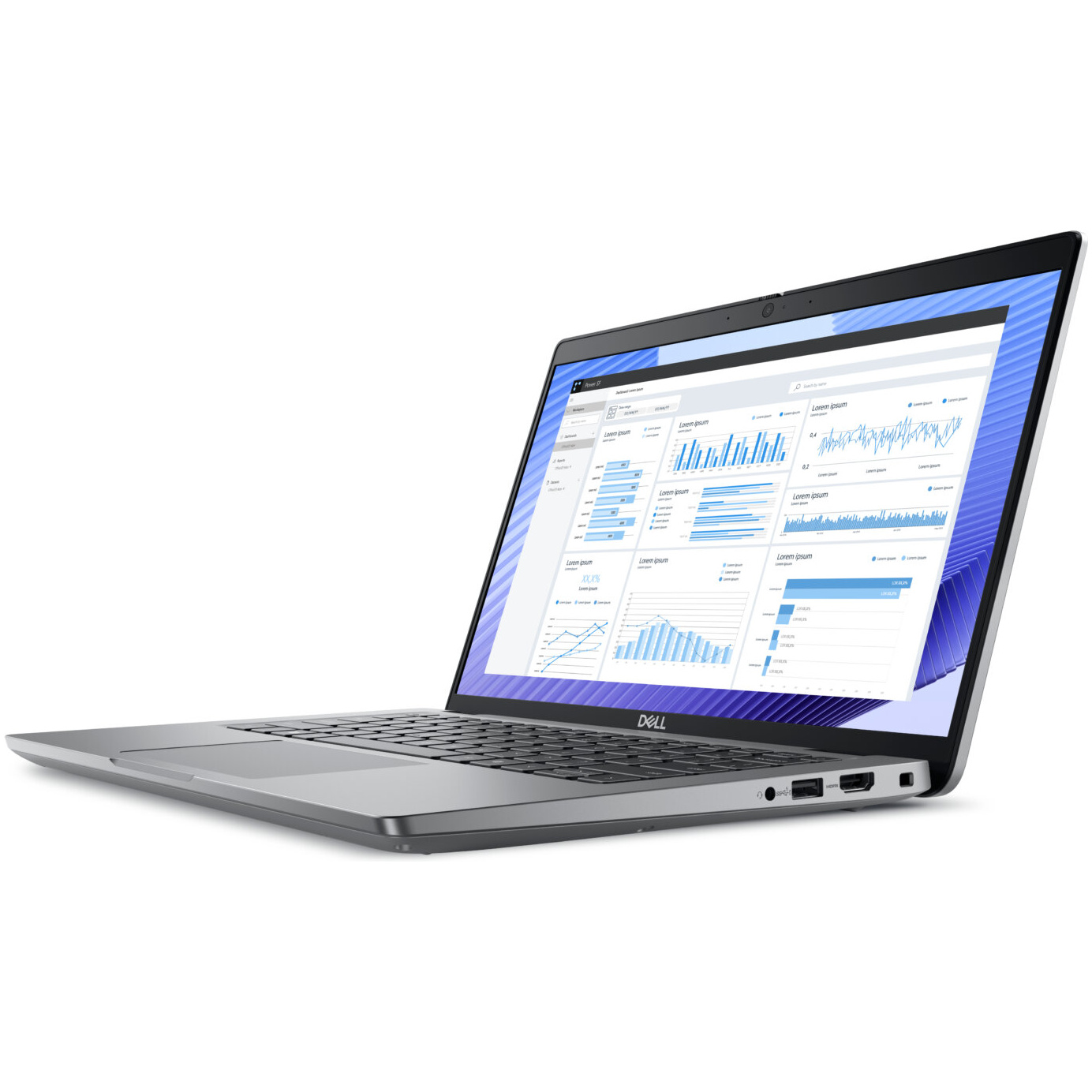 Dell Precision 3490 MOBILE WORKSTATION Core™ Ultra 5 125H 256GB 8GB 14" (1920x1080) WIN11 Pro TITAN GRAY FP Reader 3-year on-site warranty – תמונה 4