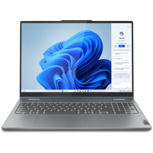 Lenovo 5 16AHP9 2-IN-1 Ryzen™ 7 8845HS 1TB SSD 16GB 16" WUXGA (1920x1200) TOUCHSCREEN IPS WIN11 LUNA GREY Backlit Keyboard FP Reader