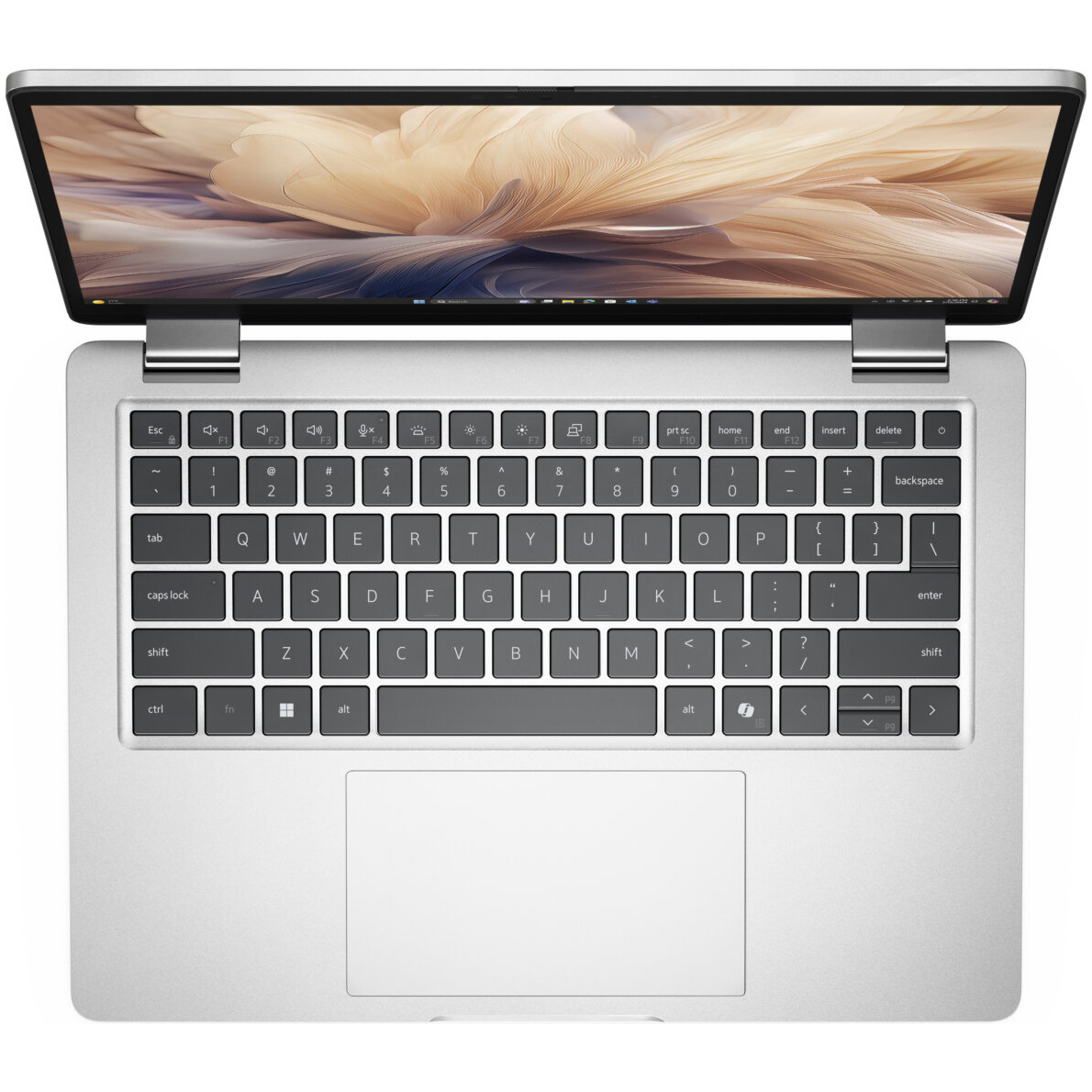 Dell Pro 13 Plus 2-IN-1 Core™ Ultra 7 265U 512GB 16GB 13.3" (1920x1200) TOUCHSCREEN WIN11 Pro PLATINUM SILVER Backlit Keyboard FP Reader 3-year On-Site Warranty – תמונה 5