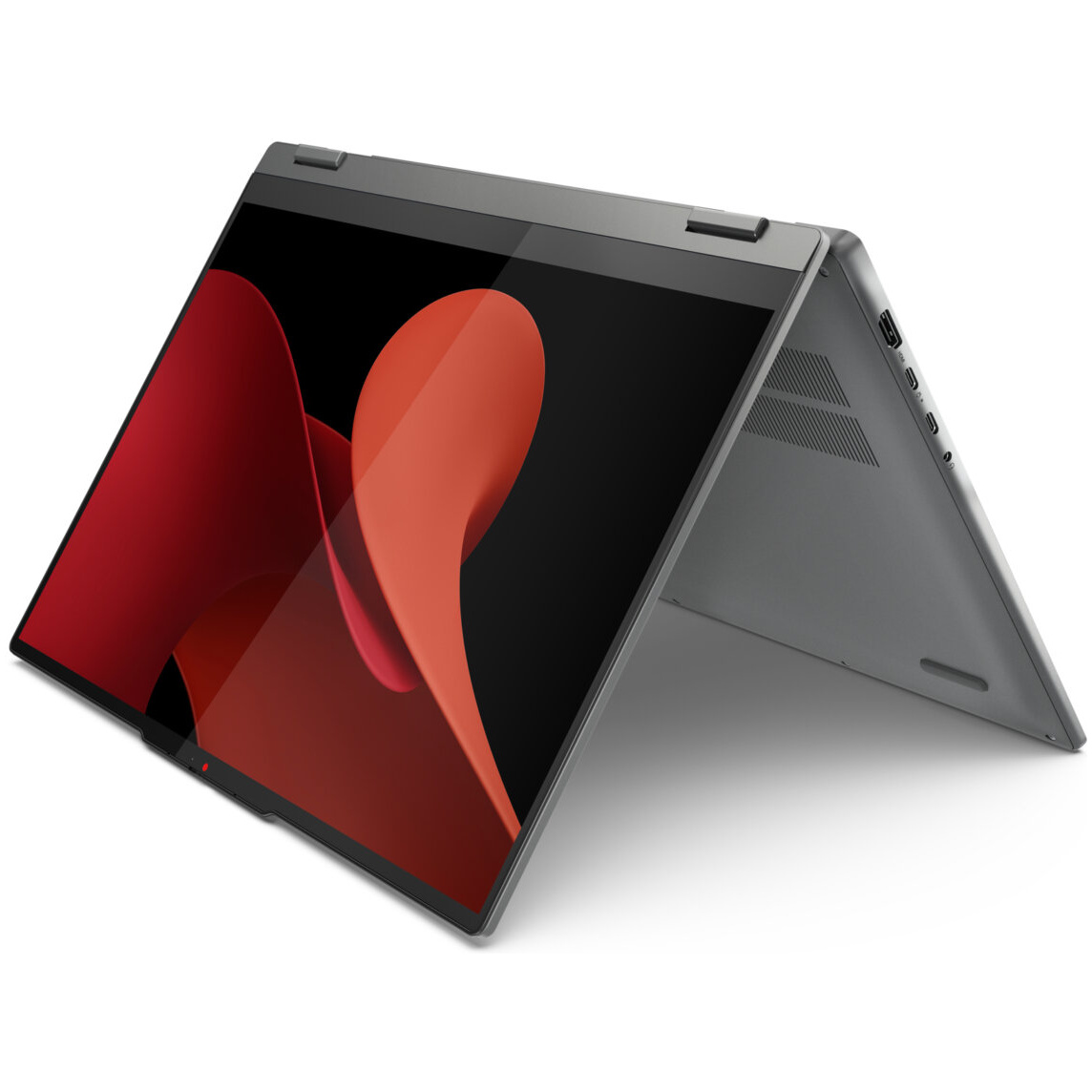 Lenovo 5 16AHP9 2-IN-1 Ryzen™ 7 8845HS 1TB SSD 16GB 16" WUXGA (1920x1200) TOUCHSCREEN IPS WIN11 LUNA GREY Backlit Keyboard FP Reader – תמונה 7