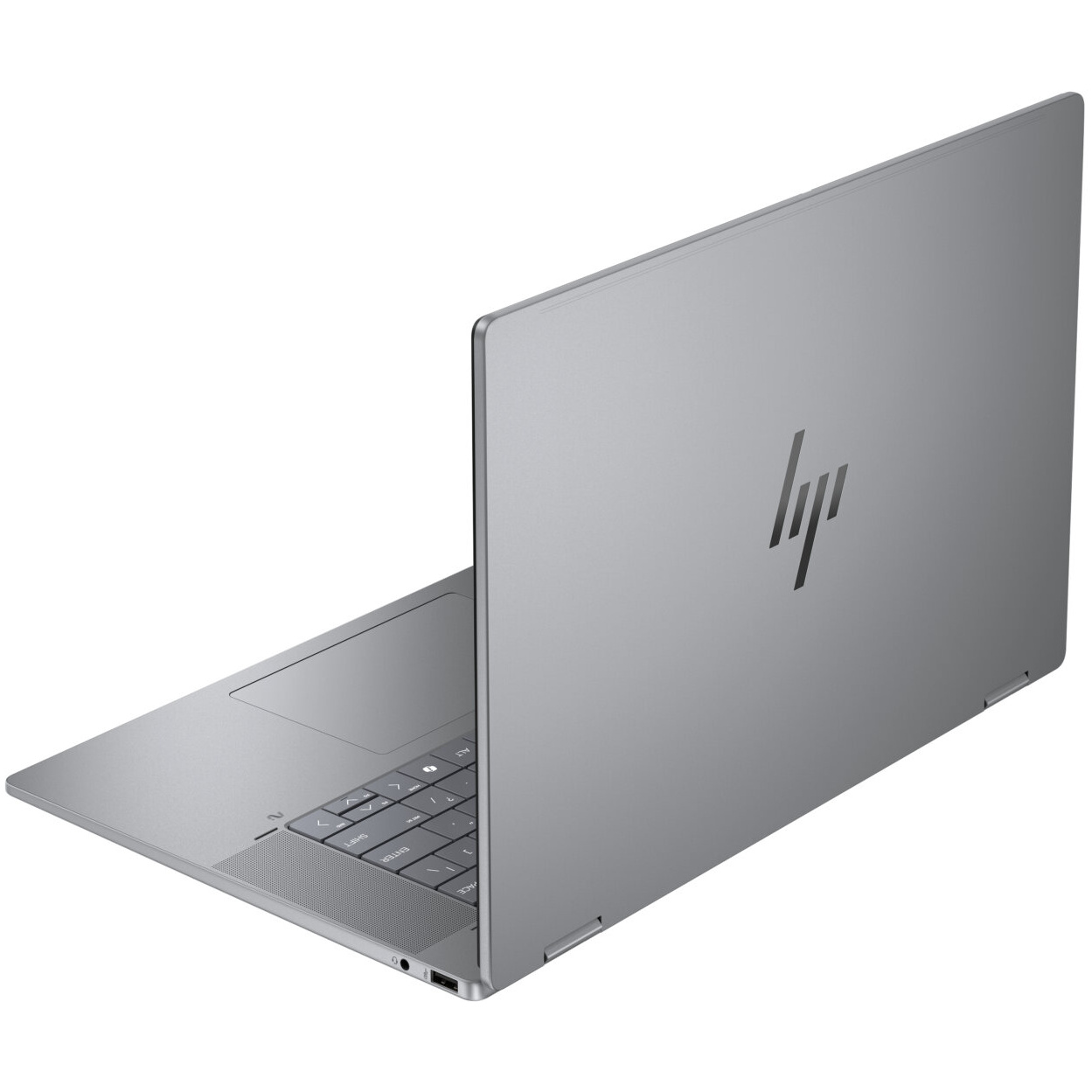 HP OmniBook X Flip 16-AR0033 AMD Ryzen™ AI 7 350 1TB SSD 24GB 16" (1920x1200) TOUCHSCREEN WIN11 METEOR SILVER Backlit Keyboard – תמונה 3