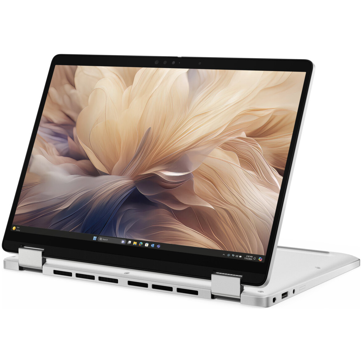 Dell Pro 13 Plus 2-IN-1 Core™ Ultra 5 235U 256GB 8GB 13.3" (1920x1200) TOUCHSCREEN WIN11 Pro PLATINUM SILVER Backlit Keyboard – תמונה 6