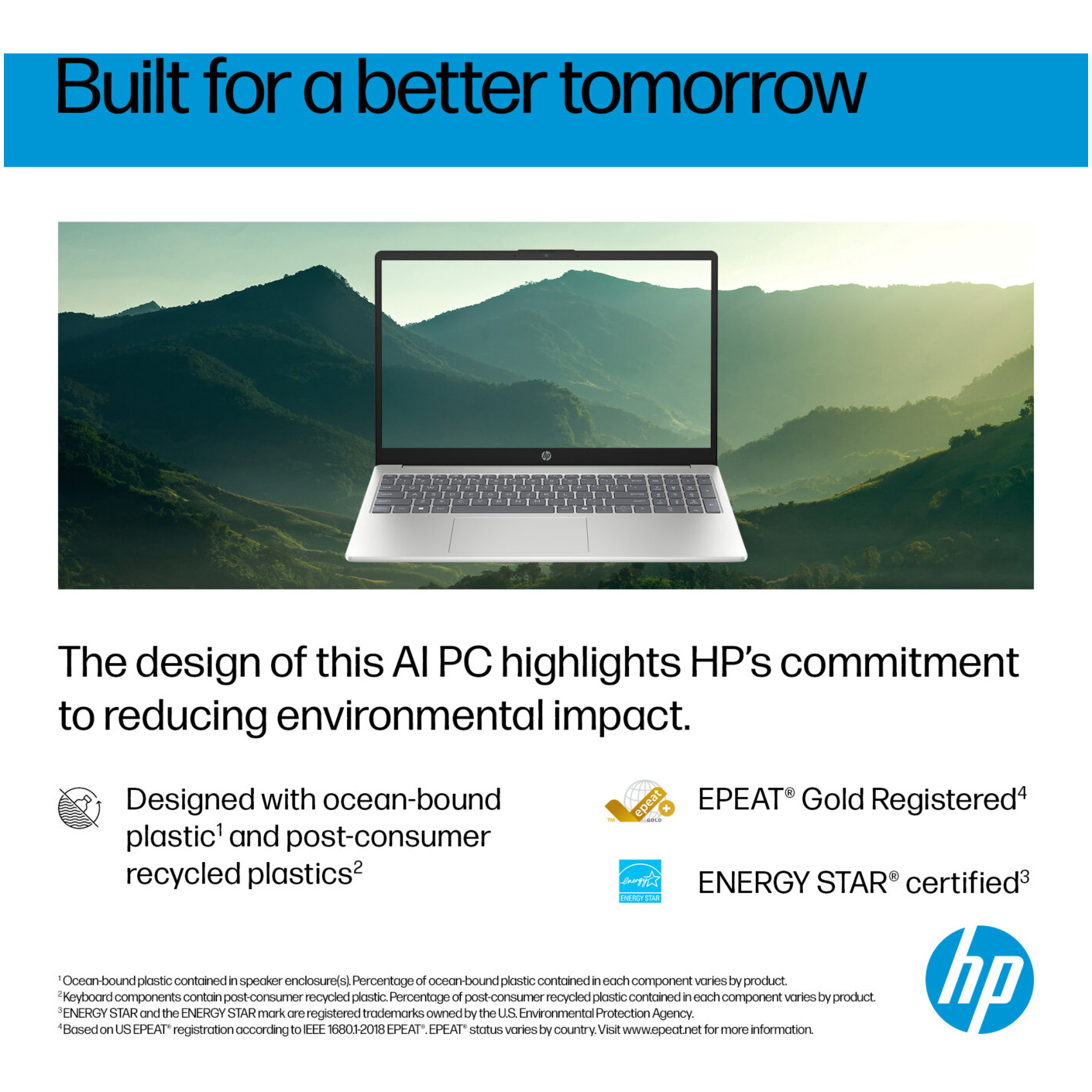 HP 15-FD2059 Core™ Ultra 5 225U 512GB SSD 8GB 15.6" (1920x1080) WIN11 NATURAL SILVER – תמונה 6