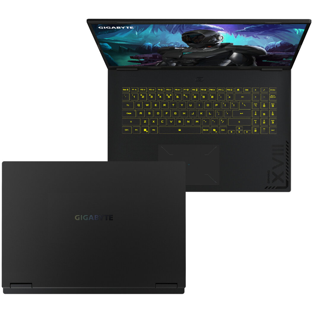 Gigabyte GAMING A18 AMD Ryzen™ 7 260 1TB SSD 32GB 18" (2560x1600) 165Hz WIN11 NVIDIA® RTX 5060 8192MB BLACK STEEL Backlit Keyboard – תמונה 3