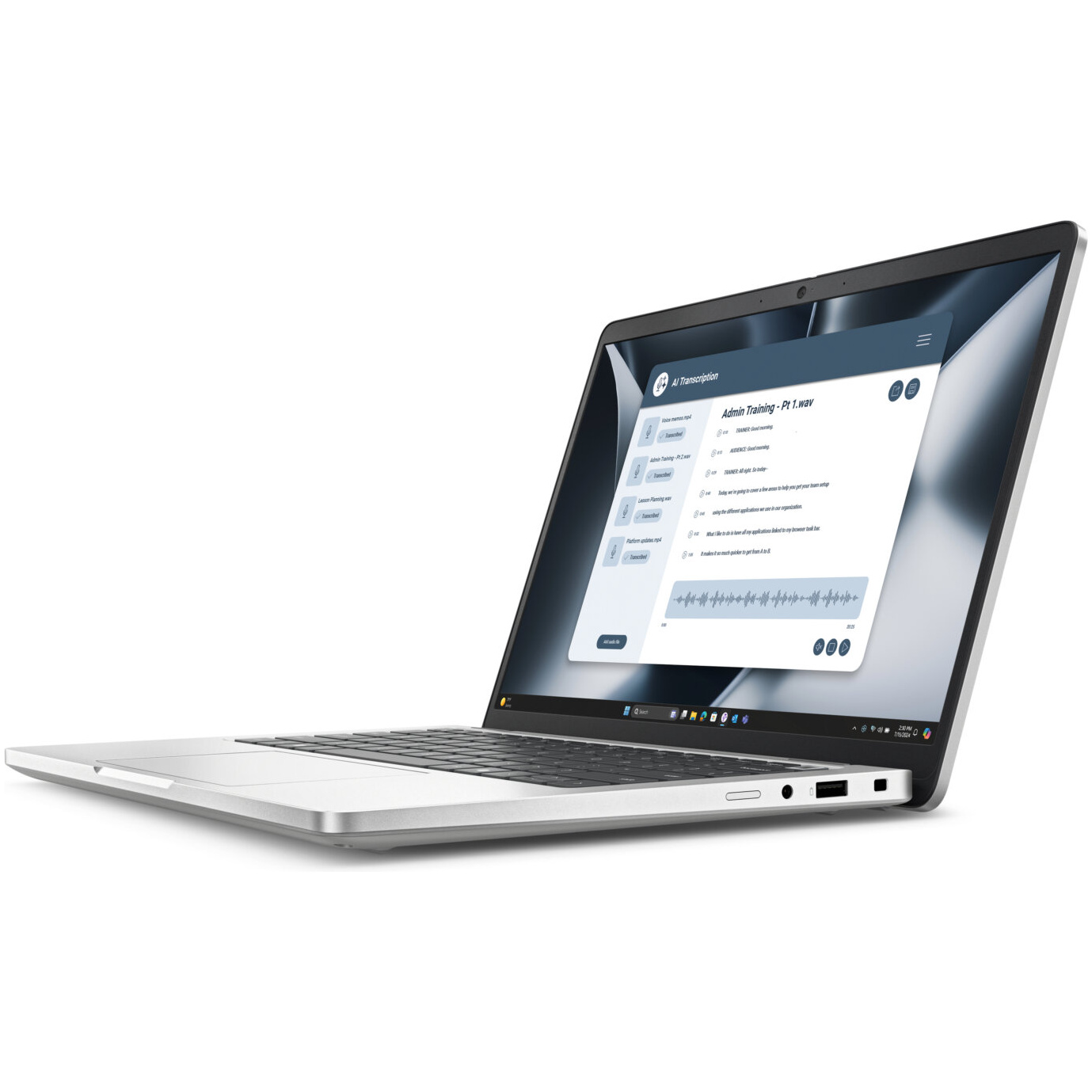 Dell Pro 13 Plus 2-IN-1 AMD Ryzen™ 5 PRO 230 256GB 16GB 13.3" (1920x1200) TOUCHSCREEN WIN11 Pro MAGNETITE Backlit Keyboard FP Reader 3-year onsite warranty – תמונה 4
