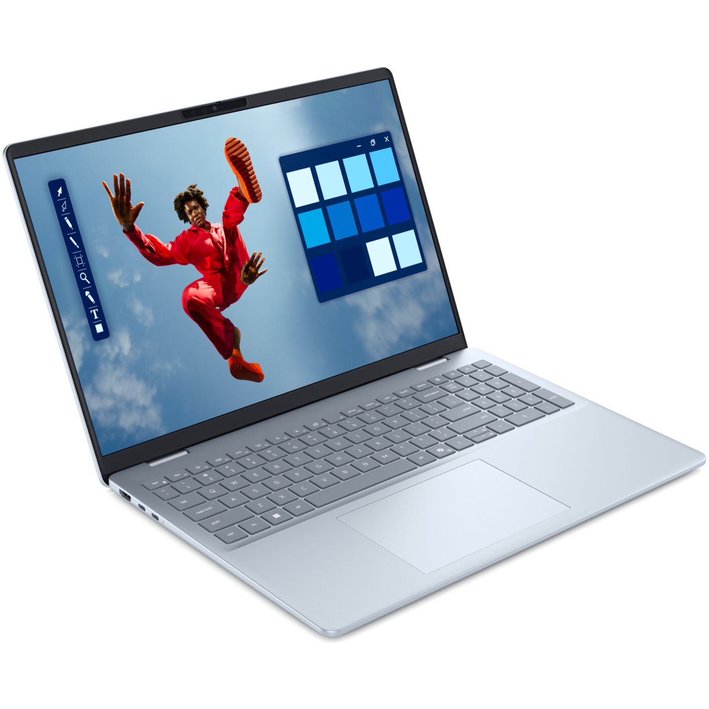 Dell 16 Plus Core™ Ultra 9 288V 1TB SSD 32GB 16" (1920x1200) TOUCHSCREEN WIN11 ICE BLUE Backlit Keyboard – תמונה 2