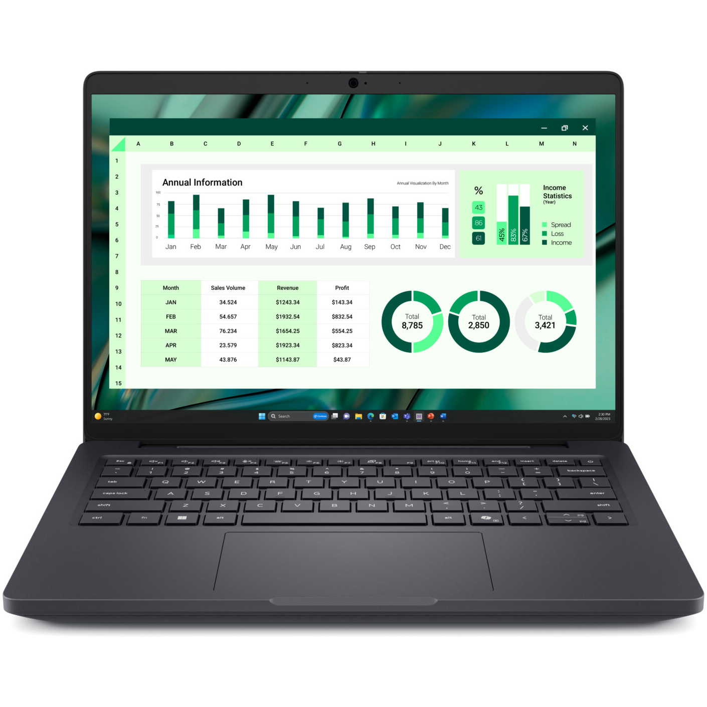 Dell Pro Max 14 Core™ Ultra 5 235H 512GB 16GB 14" (1920x1200) WIN11 Pro MAGNETITE FP Reader 3-year onsite NBD warranty