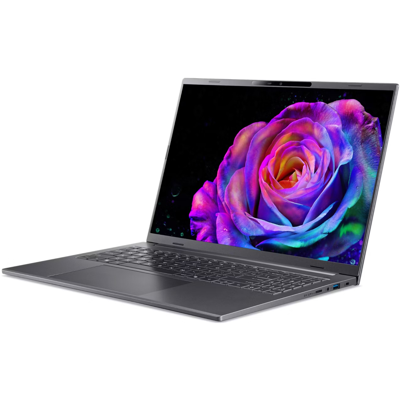 Acer Aspire 16 AI A16-52MT-91B0 Core™ Ultra 9 288V 1TB SSD 32GB 16" (1920x1200) 120Hz WIN11 IRON Backlit Keyboard – תמונה 4