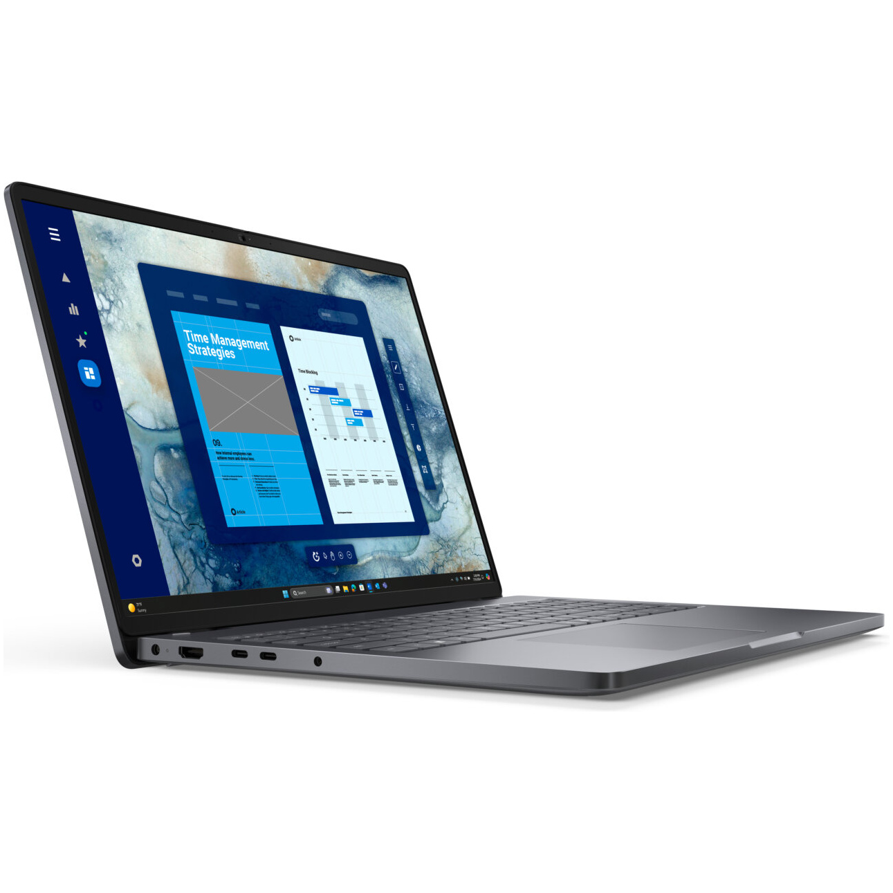Dell Pro 16 PC16250 Core™ 7 150U 512GB SSD 16GB 16" (1920x1200) TOUCHSCREEN WIN11 Pro MAGNETITE Backlit Keyboard – תמונה 2